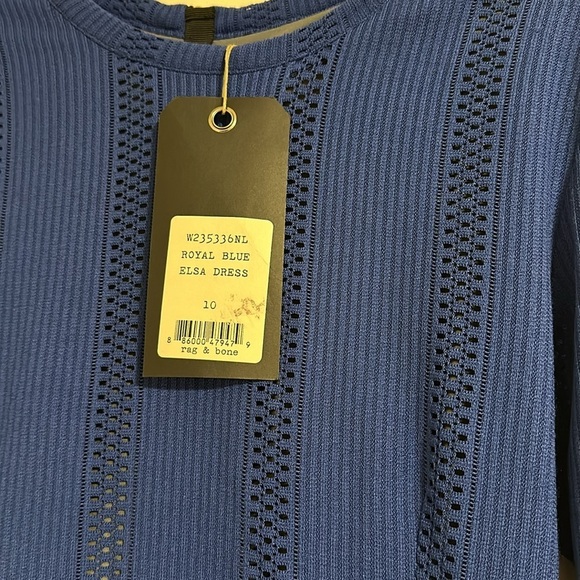 Rag & bone royal blue Elsa knit dress - Picture 5 of 11